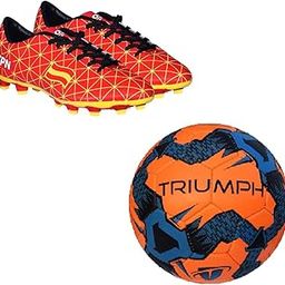Football PVC Boss Orange with Gowin Football Shoe Country Color Spain Size-10-image-24