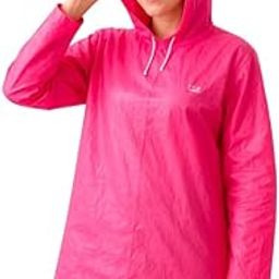 Waterproof Unisex Raincoat | Hooded Full Sleeves Outdoor Poncho for Men, Women, Boys & Girls | Durable PVC Rainwear for Camping, Hiking, Travelling (Pink) (Multisize)-picture-10