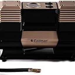 Eastman Double Piston Air Compressor - 150 psi, 12V, 15A, 60L/min portable air pump, suitable for Bikes, Bicycles or any Inflatable with LED light (EAC-60150)-27