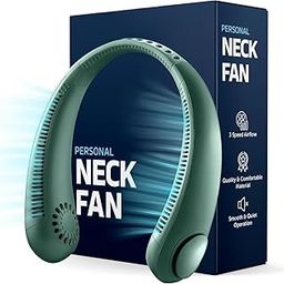 ROMINO Portable Rechargeable Neck Fan Personal Bladeless Air Conditioner Collar Hanging Shoulder Neckfan, Neck Wearable Ac Cooler Neckband Fans For Summer Cooling,Men,Women,Kitchen,Outdoor (Multi)-22