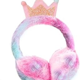 ZQBIEE Latest King Style Cute Winter & Outdoor Adjustable Ear Muffs Tie Dye for Girls and Women (KING)-image-61