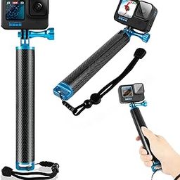 Go Pro Selfie Stick Floating Hand Grip Waterproof Stick for GoPro Hero 11 10 9 8 7 6 5 4 3 2, Fusion, Max, Underwater Selfie Sick for Most Action Cameras-19