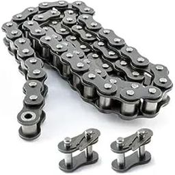 AJANTA INDUSTRIAL #40 Roller Chain 3 Ft, with 1 Connecting/Master Link, Go Kart,Sports Utility,Mini Bike/Vehicle, Chain Replacement-image-50