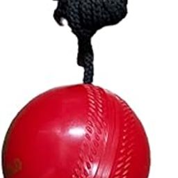 SL Gold Cricket Practice Synthetic Hanging Ball for Knocking Stroke Improves Batting Skills-image-44