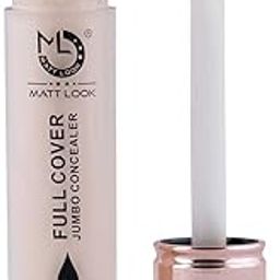 MATT LOOK Full Cover Jumbo Oil Control Perfect Coverage Concealer | Medium to High coverage | Hides all skin imperfections | | 11 ml | White-Ivory-1