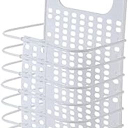 Orrda Laundry Basket for Cloth | Plastic Wall Mounted Collapsible Hanging Laundry Basket with Handle Dirty Cloth Storage Basket Laundry Organization Bag (Multicolor)-image-90