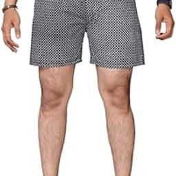 Men's Cotton Printed Regular Boxer Shorts - Pack of 3 (Black_3XL_1)-image-91