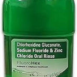 DentGist FluoroHex Mouthwash - Pack of 10 (200ml Each) | Triple-Action Formula for Oral Health | Fights Bacteria, Strengthens Teeth, and Refreshes with Minty Freshness | Effective Daily Use-image-31