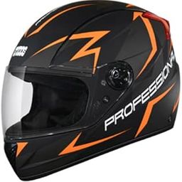 STUDDS Professional D1 Full FACE Helmet N10 MATT Black-L-image-34