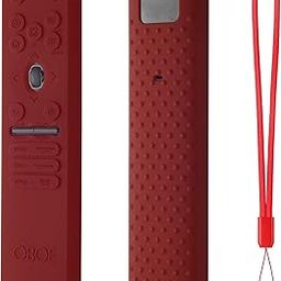 Oboe Silicone Tv Remote Cover Compatible with LG Smart TV Remote LG MR25GA Key Cover Protective Case with Lanyard (G-Wine Red) [Remote NOT Included]-image-63
