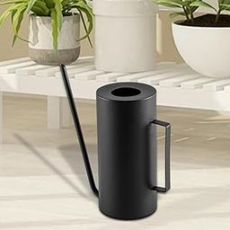THE STYLE SUTRA 1.5L Watering Can Portable Compact with Long Spout for Bonsai Outdoor Garden Black-15