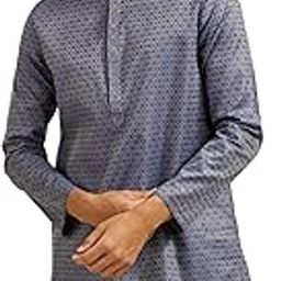 Men's Art Silk Printed Kurta (1pc)-image-72