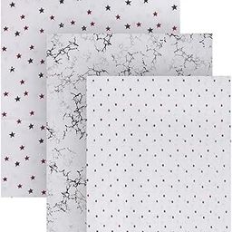 Maharaja Men's PolyBlend 2.50 Meter Unstitched Abstract Printed Shirt Pieces (White, Free Size, 35 Panna) - Set of 3-picture-15