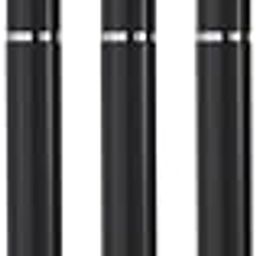 Hauser Duet Stylus Metal Body Ball Pen Box Pack | 2 In 1 Multi-Function Soft Touch Pen | Twist Mechanism, Multitask Between Paper & Touch Screen | Compatible With All Touch Screens | Blue Ink, Set Of 1 X 3 Pack-22