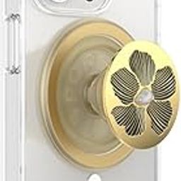 PopSockets Phone Grip Compatible with MagSafe, Phone Holder, Wireless Charging Compatible - Mae Flower w/Pearl-10