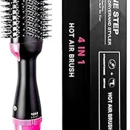 All-purpose 4-in-1 Styling Brush Styler, One-Step Hair Dryer and Volumiser, Negative Ion Hair Straightener Curler Brush for Any Hairstyle in a Variety of Colours-image-27