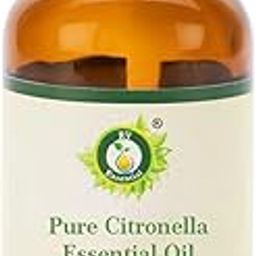 Citronella Essential Oil | Cymbopogon Nardus | Citronella Oil | For Diffuser | For Body | For Skin | 100% Pure Natural | Steam Distilled | Therapeutic Grade | 50ml | 1.69oz By R V Essential-image-71