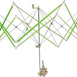 Umbrella Swift Yarn Winder Umbrella Swift String Ball Winder Hand-Operated Manual Wool Winder Holder for Wool Fiber Clothing Crafting Home Office Art Use AURH-40