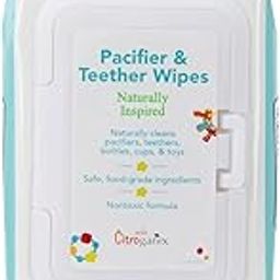 Nuby All Natural Pacifier and Teether Wipes, Vanilla Milk, 48 Count-12