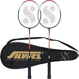 Silver's Drive Badminton Kit (2 Racquets with Full Cover)(Red/Black)-picture-25