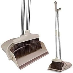 GOMNIK Treeutlen Dust Pan with Long Handle Combo Set – Plastic Dustbin, Mop, Broom & Dustpan Cleaner for Home, Floor, Garden, Office Cleaning Utility Kit-image-79