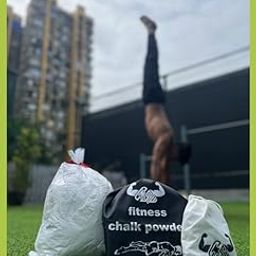 Calistreet workout Chalk Powder for Gym | Calisthenics | Gymnastics | Rock Climbing | Deadlift | Aerobics | Powerlifting | Dancing Superior Grip Magnesium Carbonate (500g Ball Bag)-image-39