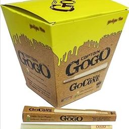 Arab House/Captain Gogo/Gogo/GoCone/Roll/Natural/King Size/Brown/Rolling Paper/Paper/Box of 56 pcs With Free Gift Inside.-17