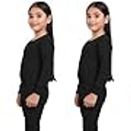 Womens Blended Cotton Oswal Thermal Round Neck Full Sleeves Top Inner Woolen Wear for Winter (Pack of 8)-26