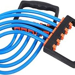 Generic TPE Chest Expander, Muscle Training Exerciser Arm Muscle Ergonomic Handles Sport Chest Expander, Office for Home Gym(Blue)'-image-15