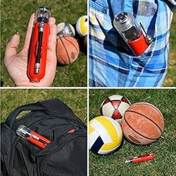 3NH® Inflatable Ball Hand Air Pump Inflator with 1 Needles+ 2 Nozzle Air Pump Fo B2C9-image-18