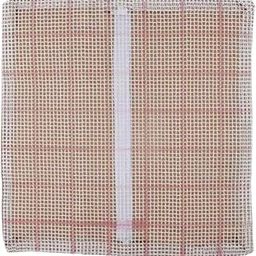 CALANDIS™ Latch Hook Mesh Making Decoration Blank Pillow Hooking Mesh for Sofa Mat 43cmx43cm | Fabric-picture-0