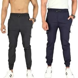 Stylish Cargo Pants for Men Set of 2 (Combo-NS)-image-24