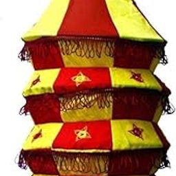 Ayushka crafts Wall hangings (Cloth Jhumar)-image-39