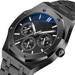 Premium Brand Square Analog Multi Dial Multi Case Multi Belt Unisex Watch Women Men-picture-0