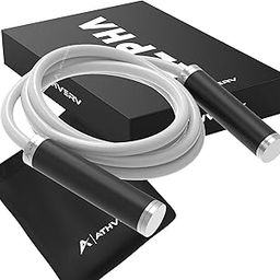 Athverv Heavy Jump Rope 2.5 LB, Heavy Skipping Rope for Strength and Endurance Training (White)-image-59