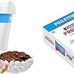 MyFitness Peanut Butter & PRO.FITNESS Protein Bar | Pre-Post Workout Combo | 23g Protein Crunchy Chocolate Spread & 11g Protein Bars, Choco Berry | Cholesterol Free | No Trans Fat | 227g + (34g x 6)-image-56