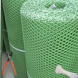 SAI PRASEEDA PVC Nylon Garden Fencing Net/Mesh (6.6 feet/30feet) UV Stabilized Heavy 800GSM Anti Bird Net Green Color 6 Months Guarantee with Free 1 Cutter,100 PVC Tags Model NO:57-8