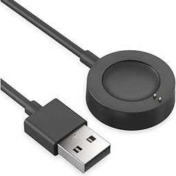 SPYKART Charger Compatible with Fossil Gen 4, Gen 5, Emporio Armani, Skagen falster 2, Misfit Vapor 2, Kate Spade, Michael Kors Runway - USB Charging Cable 3.3ft 100cm - Smartwatch Accessories(Black)-12