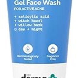 The Derma Co. 2% Salicylic Acid Gel Face Wash | For Oily Skin | With Salicylic Acid & Witch Hazel | Treats Active Acne| Unclog Pores | Controls Oil - 100ml-8