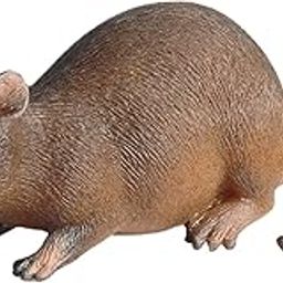 SUPER TOY Realistic Rat Toy for Kids Animal Figure Set, Mouse Figurine Set for Boys and Girls, Educational Cold Blooded Animal Set, Props Prank Soft Toy Lifelike Animal-24