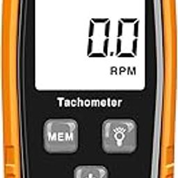 KKnoon Tachometer 2.5 To 99999RPM Non-Contact Digital Tachometer with Reflection Tag Tachometer for Motor Fan Airplane Ship-image-39