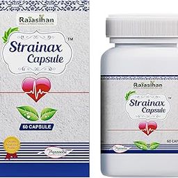 Strainax Capsules - 60 Capsules | Natural Care For Blood Pressure|Pack of 1-29