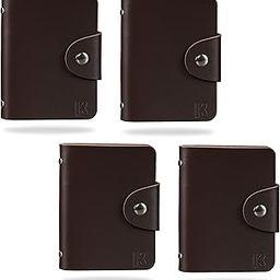 Card Holder for Men & Women – Compact, Lightweight & Durable Credit/Debit/ATM Card Wallet Travel-Friendly Card Organizer with 20 Card Slots-(Pack of-4)(MFP806-D)-image-87