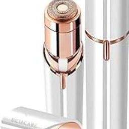 Hair Remover Flαwless - BETACARE® - Facial Hair Remover For Women Skincare Lipstick Shape Mini Epilator trimmer Machine for face flawless, Upper Lip Chin Eyebrow Hair Remover etc with Battery-10