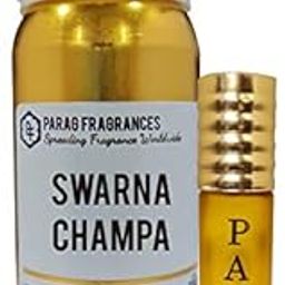 Parag Fragrances Swarna Champa 100Ml Natural Attar (With Empty Fancy Bottles) Alcohol Free Grade 1 Natural Attar/Perfume Oil/Essential Oil For Clothes, Religious Use & Cosmetics Making-picture-8
