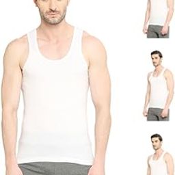 Men's Solid Regular Fit Vest KNITSHRUNK_RN_P4_85_White-image-68