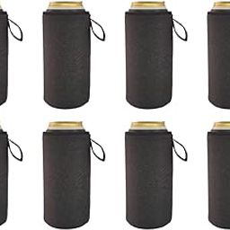 Outer Woods Insulated Beer Can Cooler Sleeve Set | Fits 500ml Beer Can | Keeps Beer Cool for up to 1.5 Hours (8)-image-3