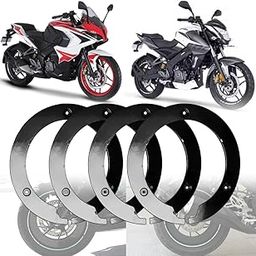 OBEROI’S Traders Pulsar NS 160, 200 / RS200 Front/Rear Pro Disc Wheel Cover 17 Inch Bike Fairing Kit-picture-12