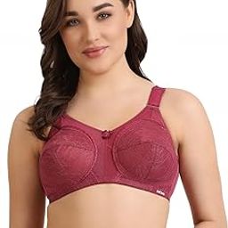 Soft Dots Full Coverage Non Wired Non Padded Net Bra-image-22