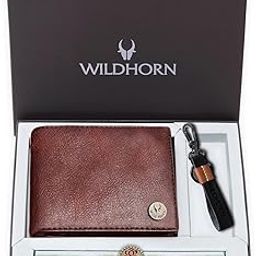 Rakhi Gift Hamper For Brother - Classic Men's Combo/Gift Set Of Leather Wallet, Keyring & Rakhi For Brother/Bhaiya (Brown)-picture-6